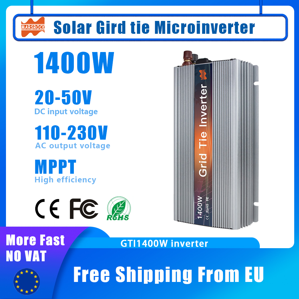 Micro Inverter 1400W Solar Grid Tie - 1400WソーラーMPPTマイクロインバーター オン・グリッドタイ DC 18V 36V AC