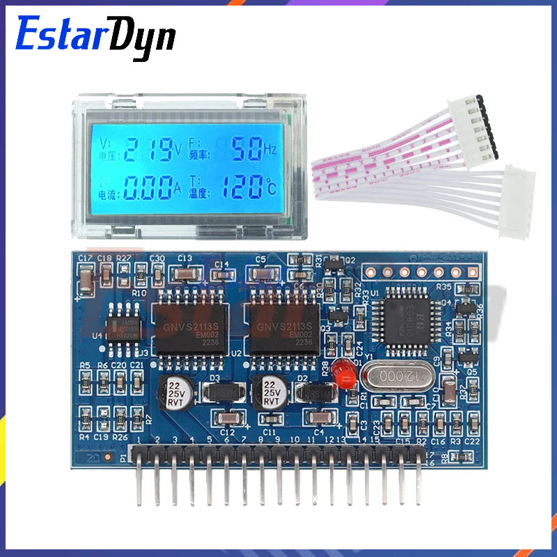 Egs002 Pure Sine Wave Inverter Driver Board - Estardyn-純粋な正弦波インバーター,spwmドライバーボード,水晶発振器,駆動モジュール,lcd,eg8010,ir2113,egs002,5v DC-AC