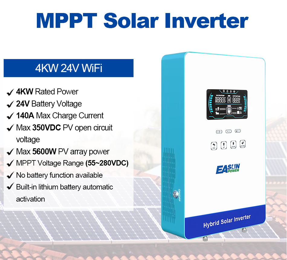 EASUN POWER 4KW インバーター 110V オフ - Grid Tie Inverter Limiter 2000W のレビューと価格