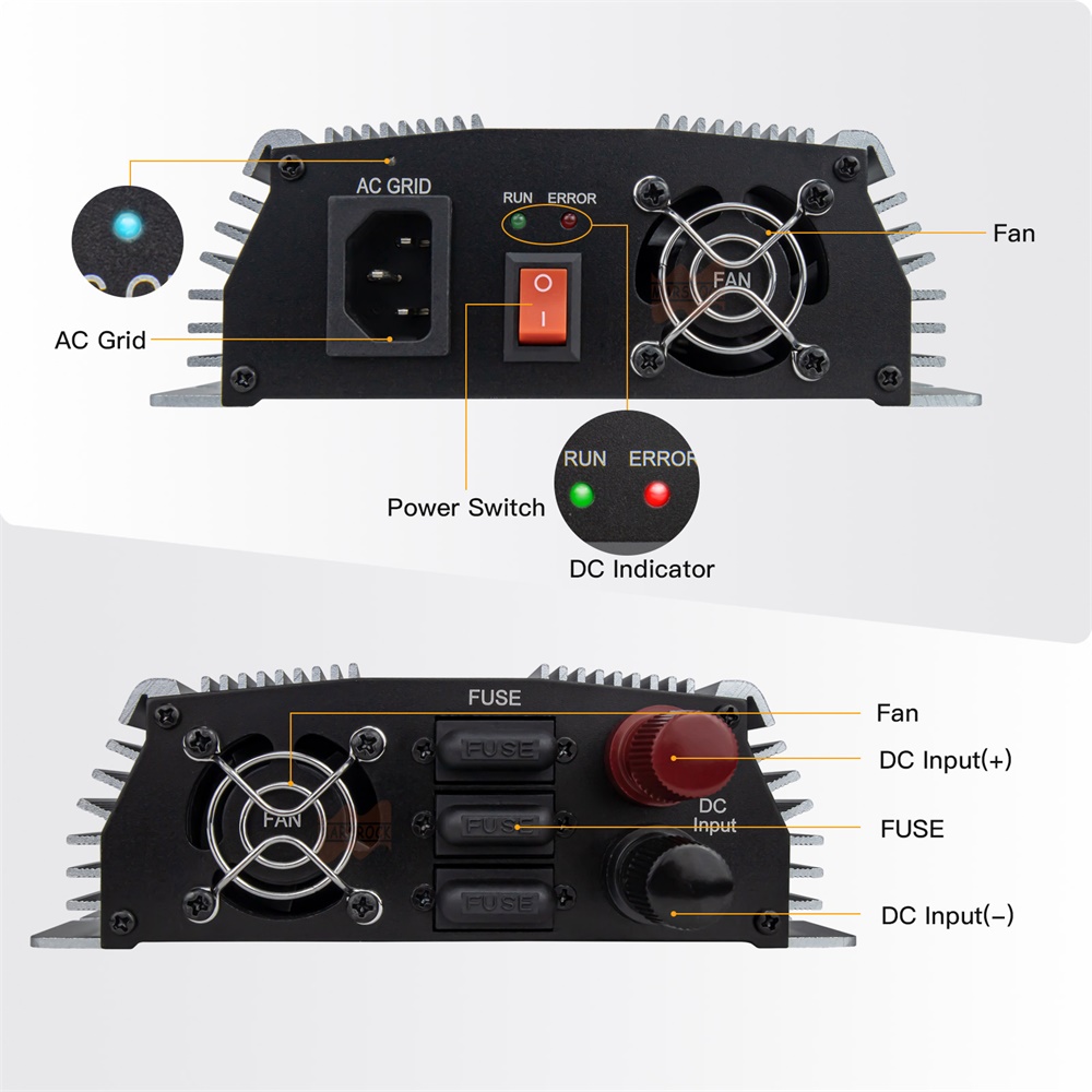 1400WソーラーMPPTマイクロインバーター オン・グリッ - Micro Inverter 1400W Solar Grid Tie のレビューと価格