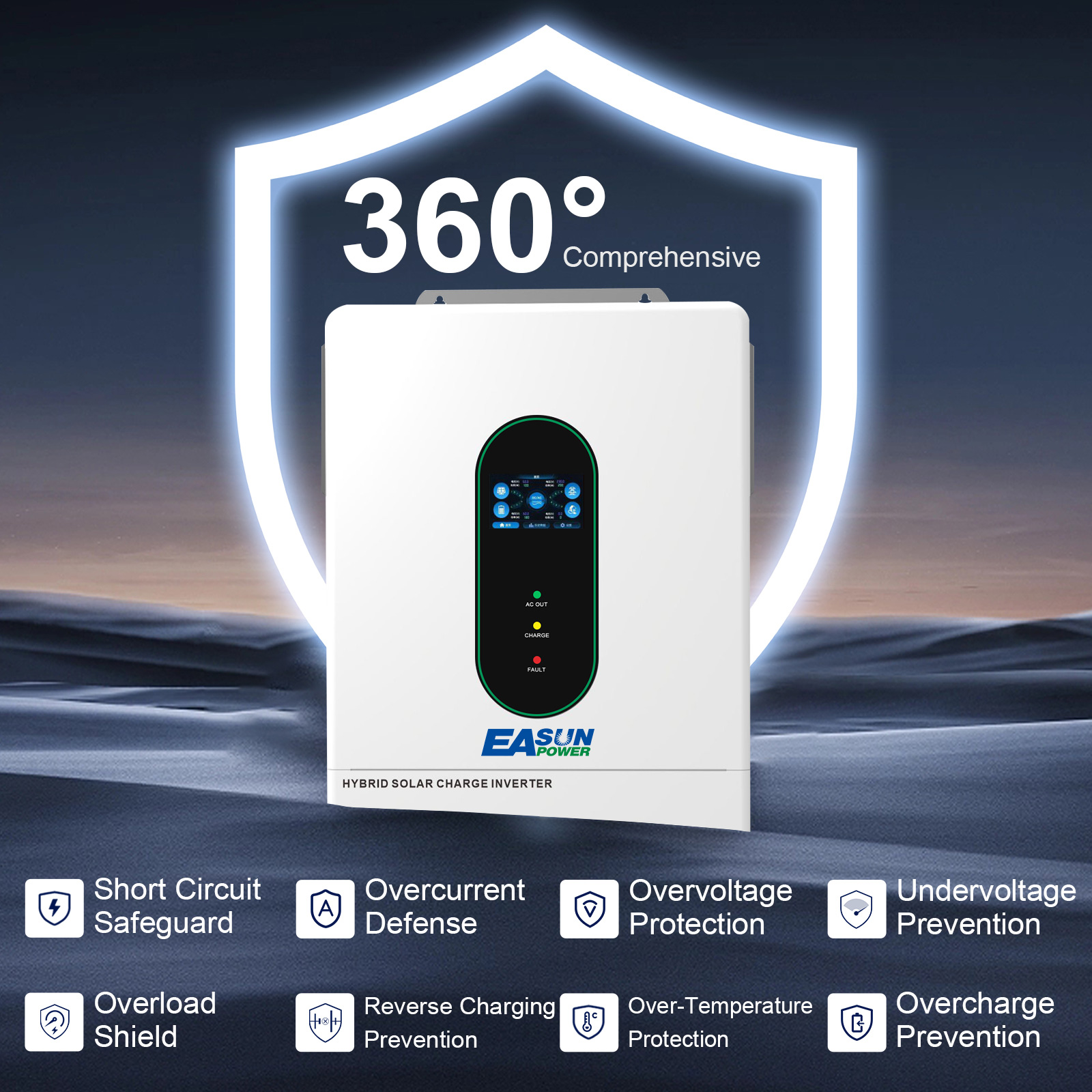 EASUN POWER 12KW単相系統連系型ソーラーインバ - Grid Tie Inverter Limiter 2000W のレビューと価格